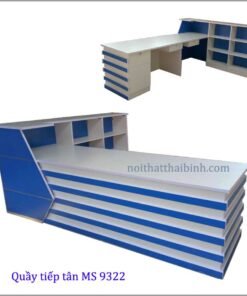 Quầy tiếp tân MS 9322 Giá 2m0 = 9.000.000