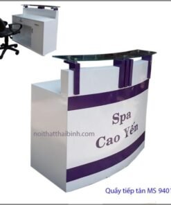 Quầy tiếp tân shop MS 9401 Giá 1m0 = 3.500.000