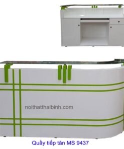 Quầy tiếp tân MS 9437 Giá 1m6 = 5.000.000