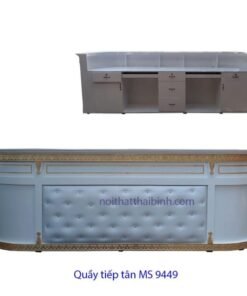 Quầy tiếp tân cao cấp MS 9449 giá 2m5 = 17.500.000