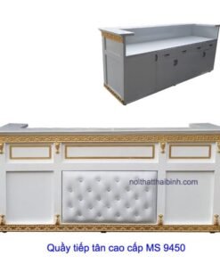 Quầy tiếp tân cao cấp MS 9450 Giá 2m0 = 14.000.000