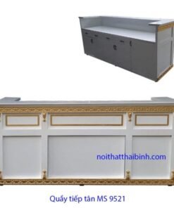 Quầy tiếp tân MS 8521 Giá 2m0 = 13.500.000