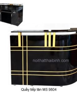 Quầy tiếp tân cao cấp MS 9804 Giá 1m2 = 5.000.000