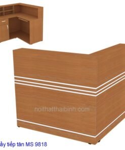 Quầy tiếp tân góc MS 9818 Giá 1m2 = 7.600.000