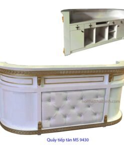 Quầy tiếp tân cao cấp MS 9430 Giá 1m6 = 14.500.000