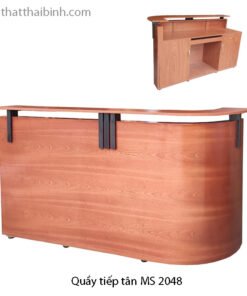 Quầy tiếp tân đẹp hiện đại MS 2048