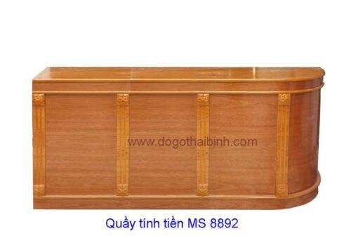 Quầy tiếp tân  MS 8892 Size : dài 1m6         Giá  = 7.200.000