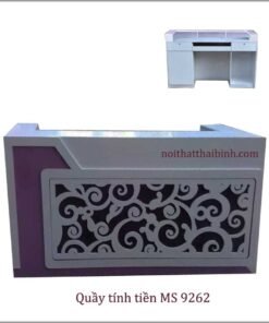 Quầy tính tiền MS 9262 Giá 1m2 = 5.500.000