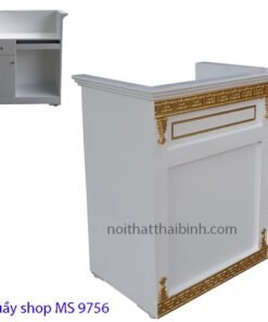 Quầy tính tiền shop bán hàng MS 9756 Giá 1m0 = 5.500.000