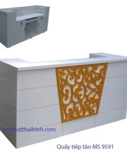 Quầy lễ tân MS 9591 Giá 2m0 = 9.000.000