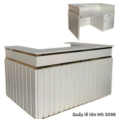 Quầy lễ tân nhỏ đẹp MS 3098