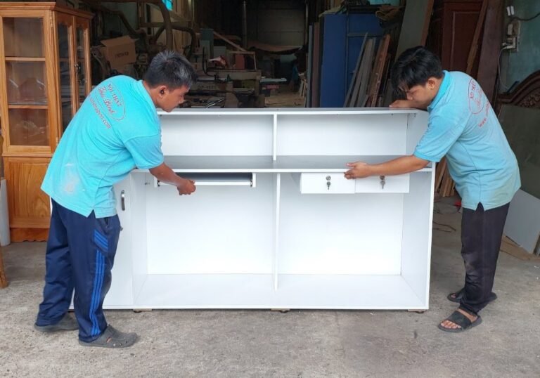 Quầy lễ tân đẹp