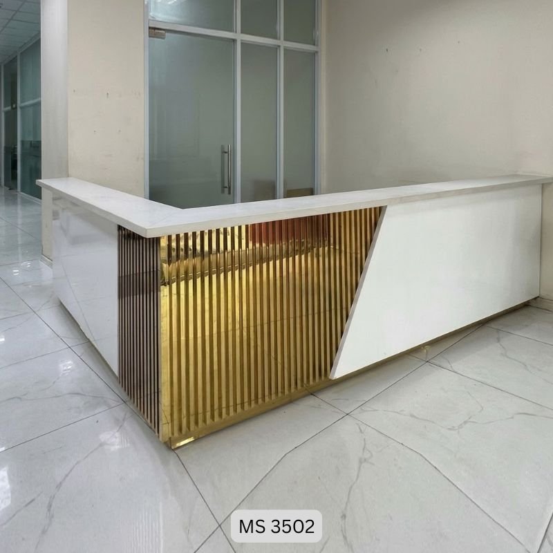 Quầy lễ tân văn phòng hiện đại MS 3502