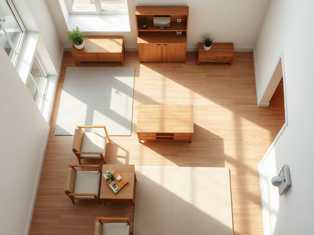 Bố trí quầy lễ tân nhỏ gọn gần cửa ra vào cùng khu ghế chờ